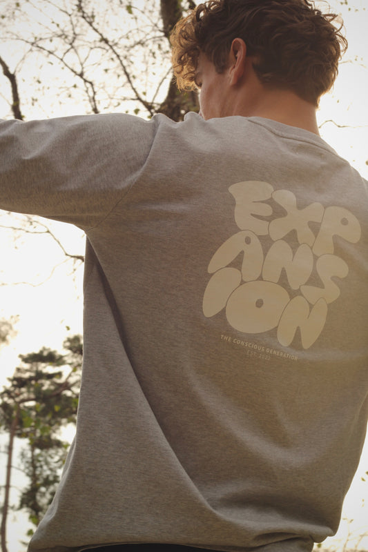expansion long sleeve grey