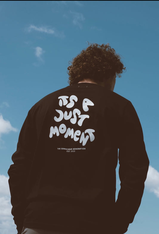 just a moment tee